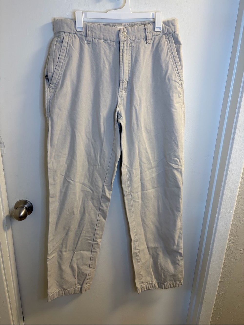 Columbia Women’s 8R Beige Utility Carpenter Pants Cotton Outdoor Hiking Gorpcore
